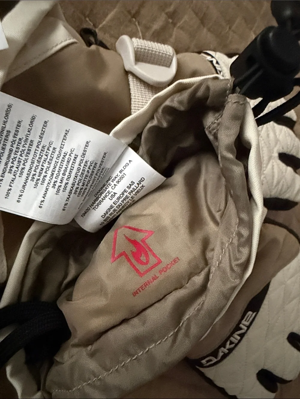 Dakine insulated gloves